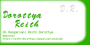 dorottya reith business card